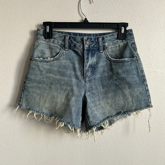 Urban Outfitters BDG A-Line Cutoff Denim Short - Size 24 - Picture 5 of 8